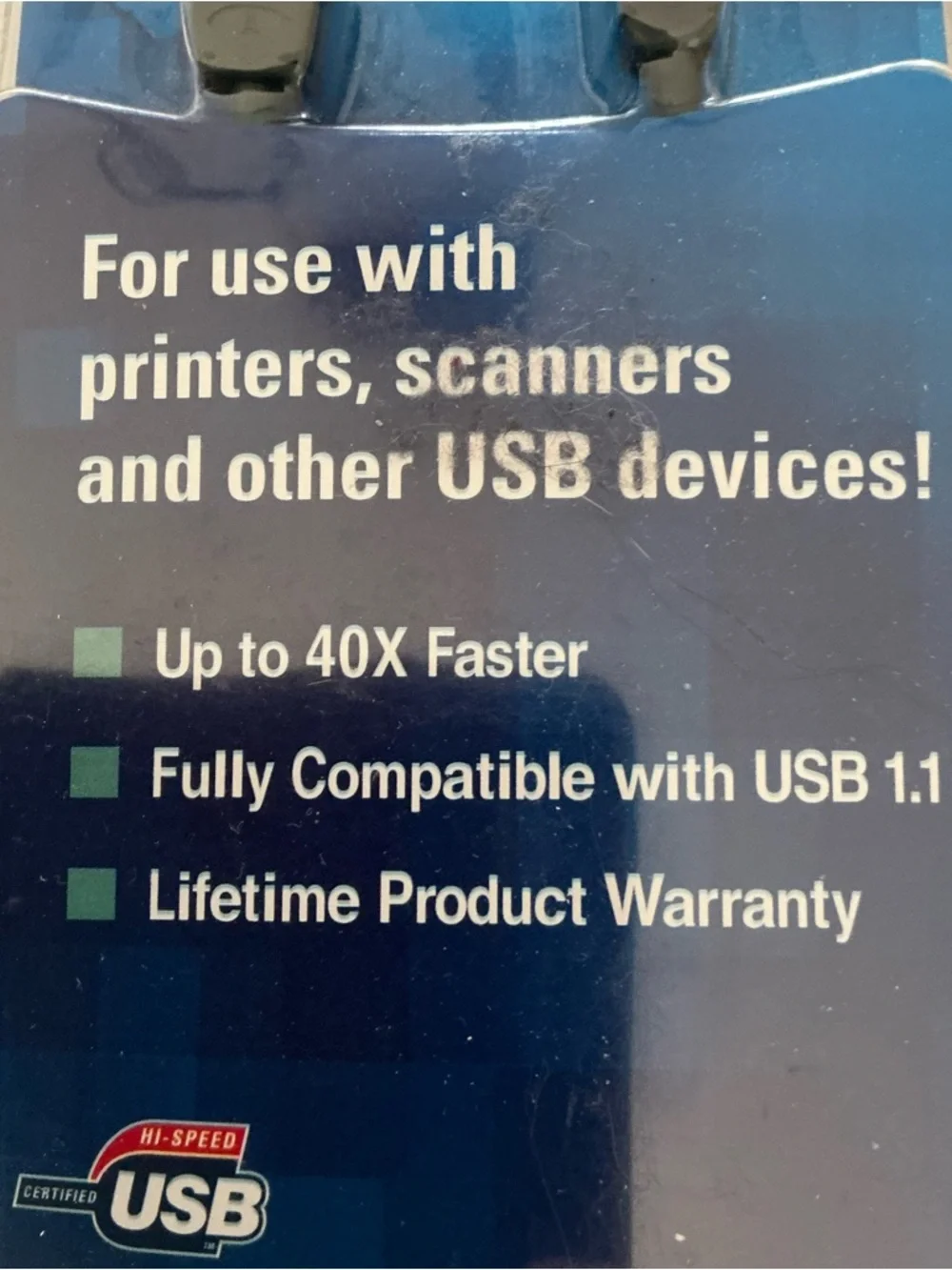 APC Hi-Speed USB 2.0 A to B Cable 16ft – Black for printers scanners & other